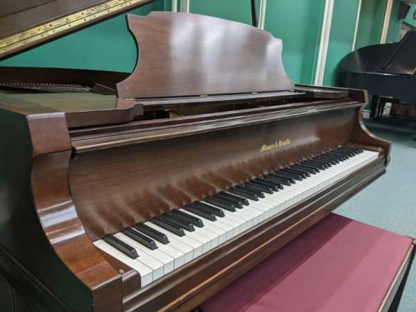 1977 mason and hamlin model a walnut piano