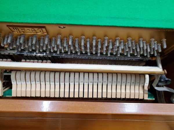 1988 Weber WF-43 Console Piano Hammers and Pins
