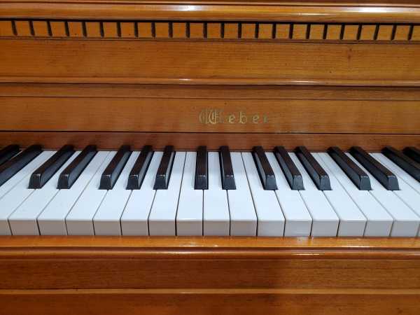 1988 Weber WF-43 Console Piano Keys