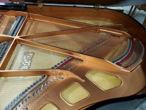 1992 Opus II Baby Grand Piano Harp