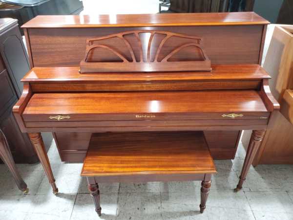 1998 Baldwin RMS Console Piano With Fallboard Closed
