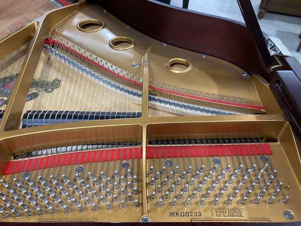 1991 Samick SG155 Baby Grand Piano Right Hammers