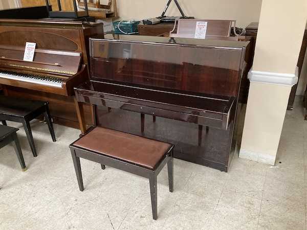 Pearl River Console Piano Closed 2