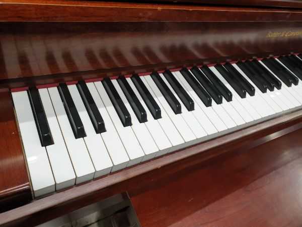 1990 Kohler _ Campbell KC-244 Console Piano left keys