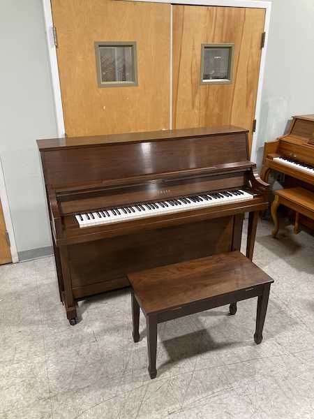 1959 Yamaha P202 (119348) Studio Upright PianoIMG_1112