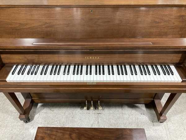 1959 Yamaha P202 (119348) Studio Upright PianoIMG_1113