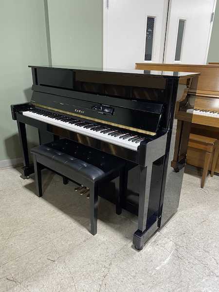 #F196. Used 2005 Kawai K-18E Console Piano IMG_0324