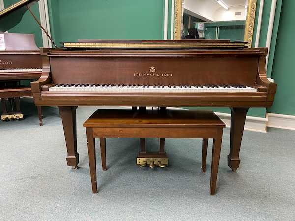 #B162. Used 1963 Steinway & Sons S Baby Grand Piano IMG_1194