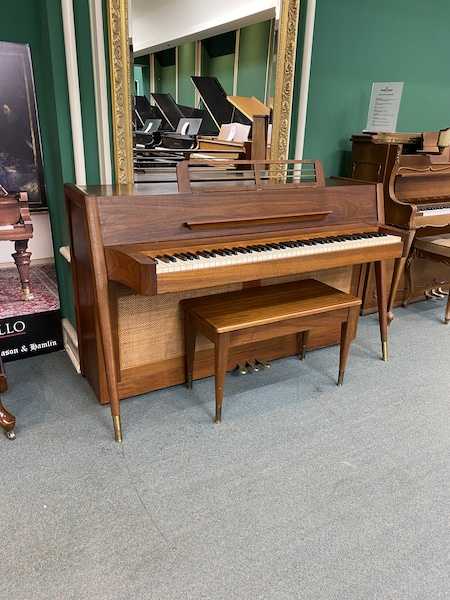 #H105. Used Baldwin Art Deco Acrosonic Spinet Piano IMG_1723
