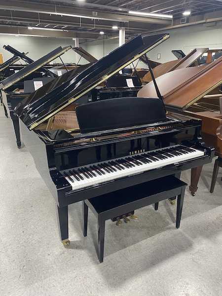 #B156. Used 1988 Yamaha GH1 Baby Grand Piano IMG_2302