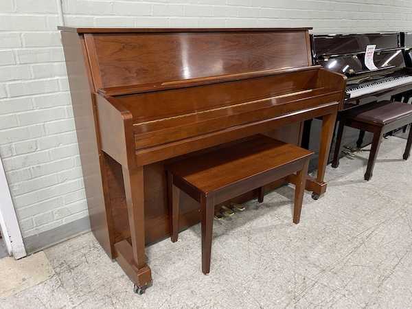 #E158. Used 1990 Kohler _ Campbell KC-245 Studio Upright Piano IMG_1762